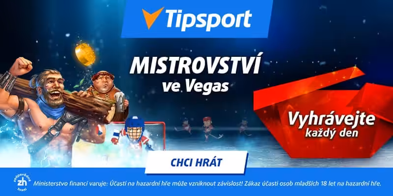 Tipsport bonus - Mistrovství v hokeji 2024