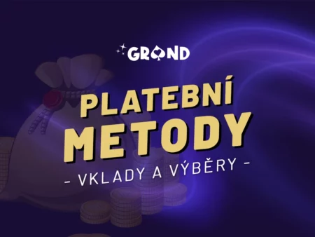 Grandwin platební metody 2025 – Vklady a výběry snadno s návody!
