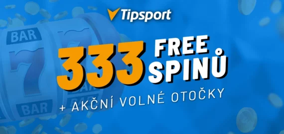 Tipsport free spiny dnes – Vyzvedněte si volná zatočení a další bonusy!