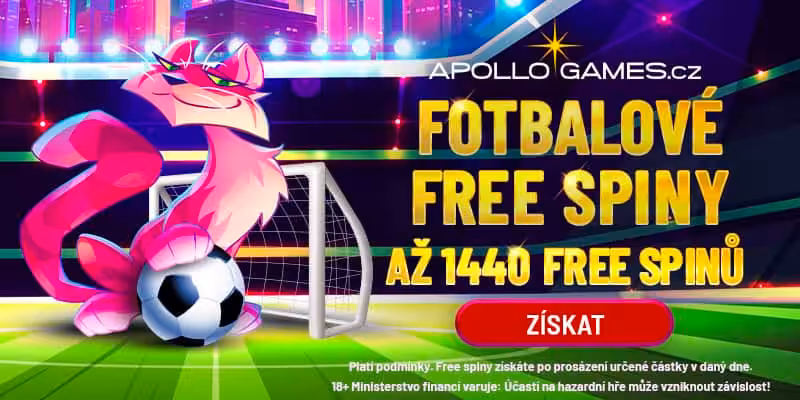 EURO fotbal casino bonus v Apollo Games