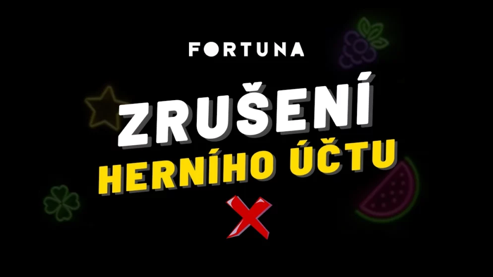 Fortuna zrušení účtu 2024 – Jak deaktivovat účet u Fortuna Vegas