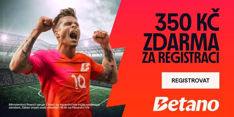 Registrační Betano casino bonus zdarma