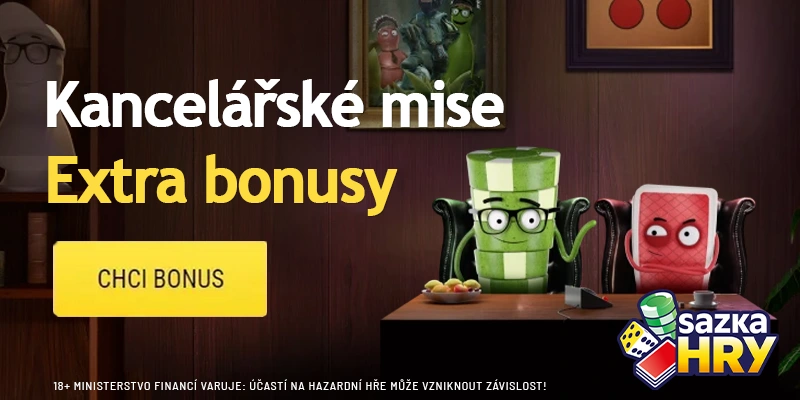 Sazka kancelářské mise s bonusy