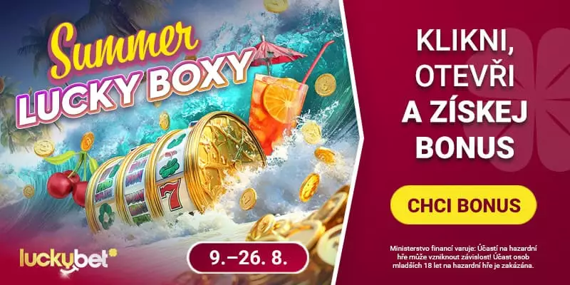 Letní casino bonus v Summer Lucky boxech