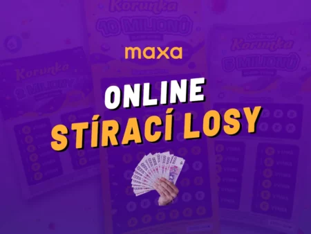 Maxa (Korunka) losy online 2024 – Stírací losy na internetu s vysokými výhrami