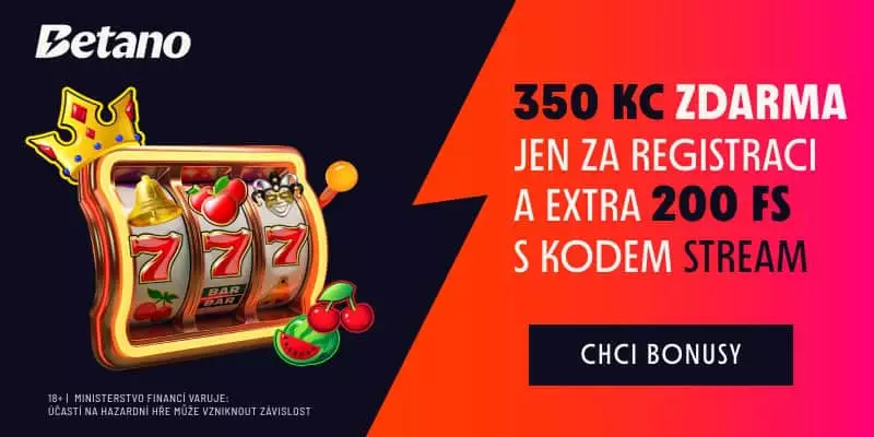 Betano promo kód STREAM