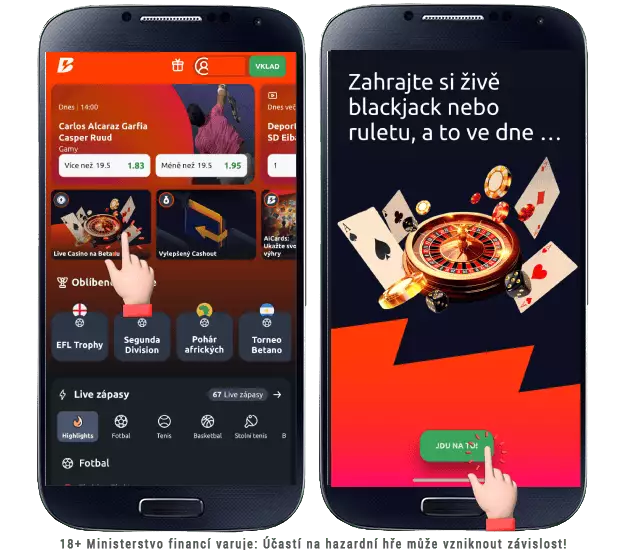 Jak hrát Betano live casino