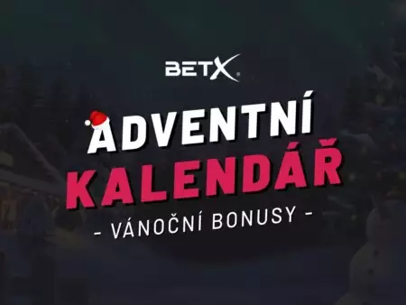 BetX adventní kalendář 2024 – Užijte si skvělé vánoční bonusy!