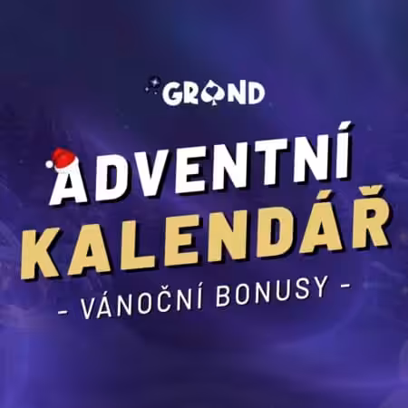 Grandwin adventní kalendář 2025 – Užijte si vánoční čas s top bonusy!