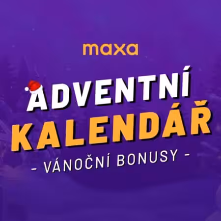 Maxa adventní kalendář 2025 – Berte vánoční bonusy a free spiny!