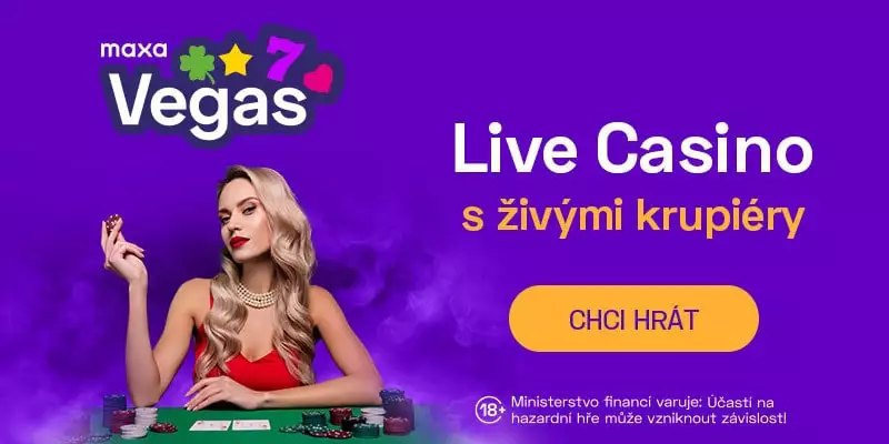 Maxa live casino - Zahrajte si s živými krupiéry