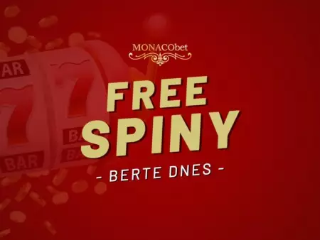 Monacobet free spiny dnes – Berte volná zatočení a další odměny