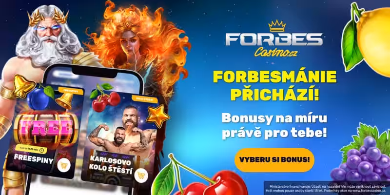 Forbesmánie ZDE Jarní casino bonus 2025 - Freespinmánie