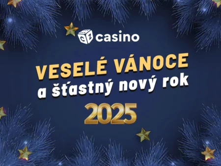 Veselé Vánoce a šťastný nový rok 2025 vám přeje tým CZ-CASINO