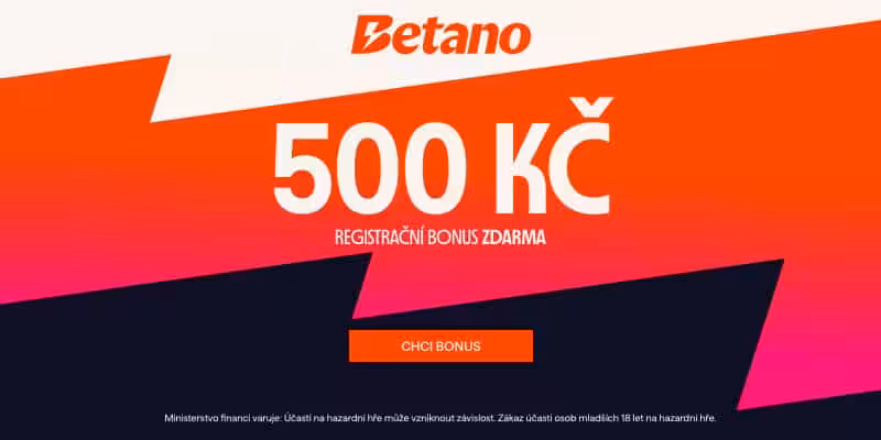 MDŽ casino bonusy 2025 - Betano registrační bonus 500 Kč