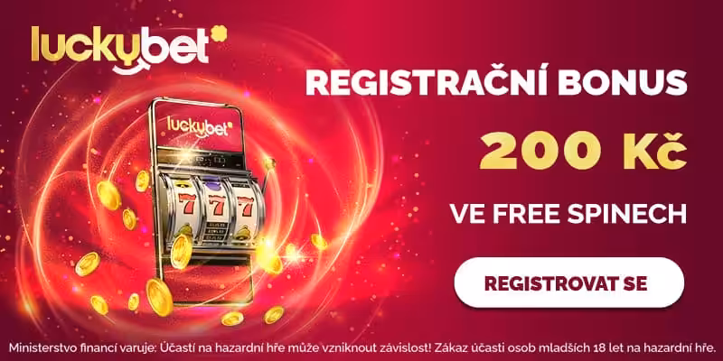 LuckyBet registrační bonus ZDE LuckyBet free spiny - registrační bonus