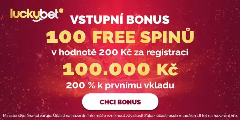 LuckyBet vstupní bonus ZDE Luckybet vstupní bonus