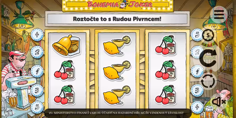 Hrací automaty zdarma neomezeně - Bohemian Joker 