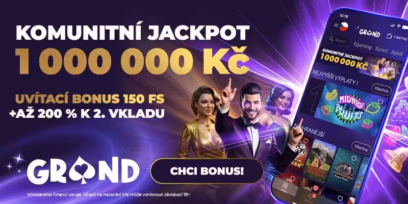 Grandwin komunitní jackpot ZDE Grandwin casino bonus 2025 - Komunitní jackpot