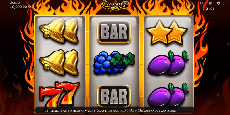 Hrací automaty zdarma neomezeně - Lucky Streak 3