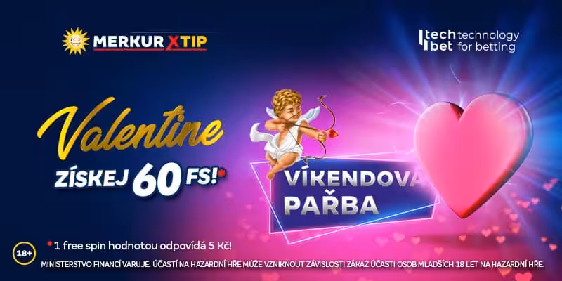 Valentýn casino bonusy 2025 - MerkurXtip casino