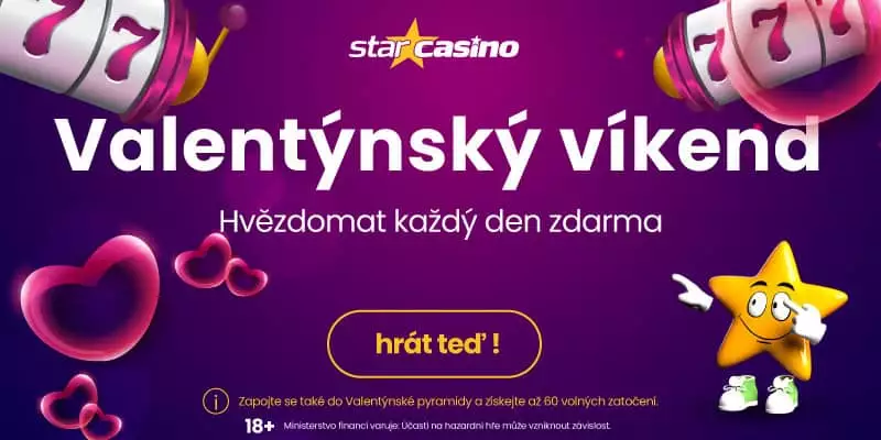 Valentýn casino bonusy 2025 - Star casino 