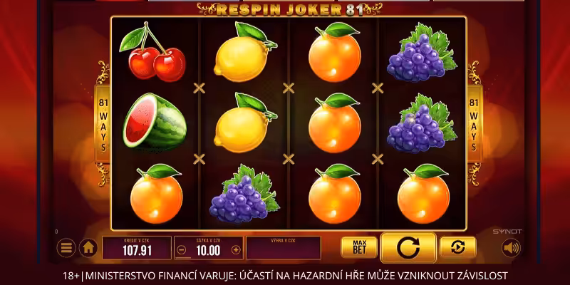 Online automat Respin Joker 81
