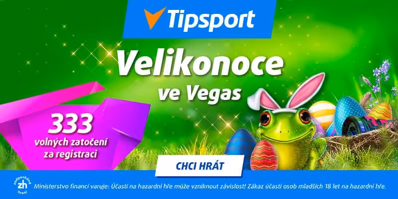 Chci velikonoční free spiny v Tipsportu Velikonoční bonusy v Tipsportu