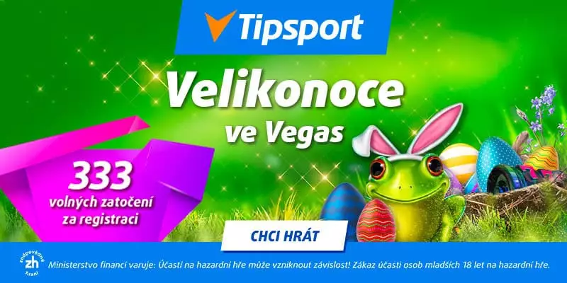 Chci velikonoční free spiny v Tipsportu Velikonoce casino bonusy v Tipsportu