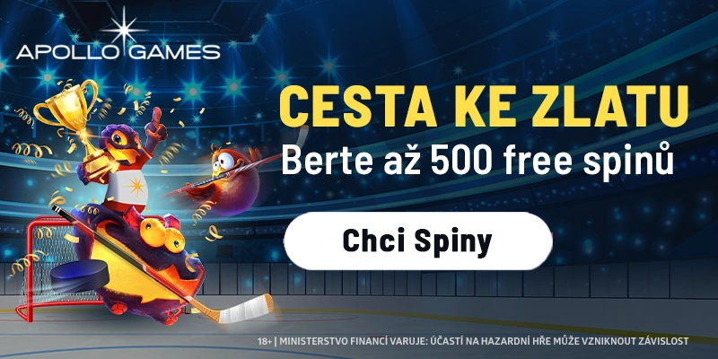 Apollo hokejové free spiny dnes
