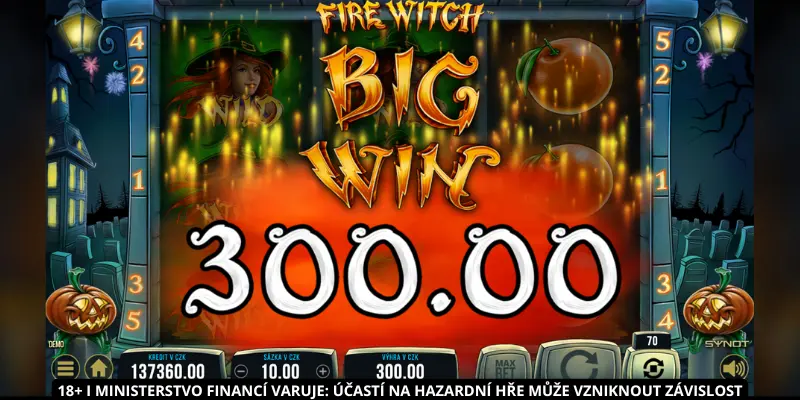 Online automat Fire Witch