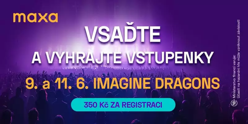 Maxa bonus - Imagine Dragons lístky