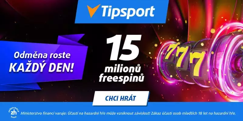 Tipsport free spiny ve Freespinmánii II