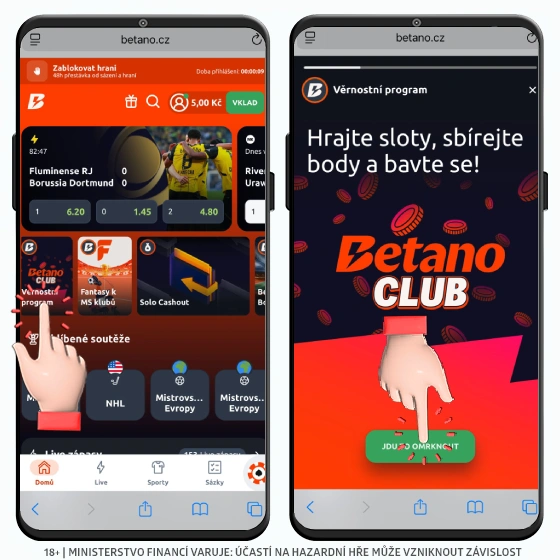 Betano - kde najít věrnostní program