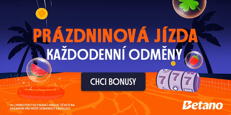 Betano prázdninová jízda