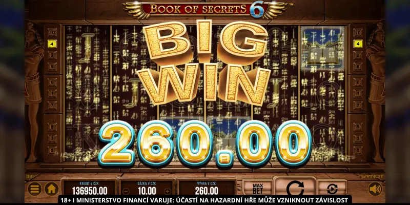 Online automat Book of secrets 6