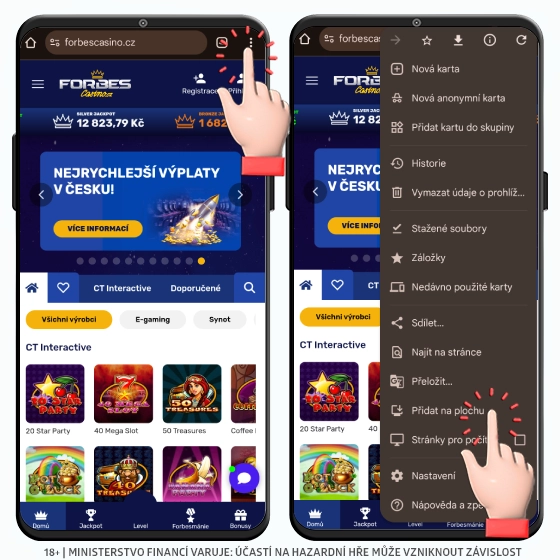 Forbes android aplikace