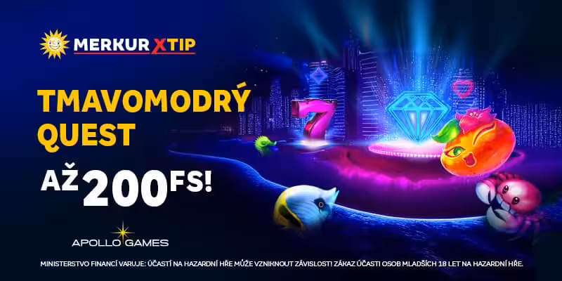 MerkurXtip free spiny Apollo quest