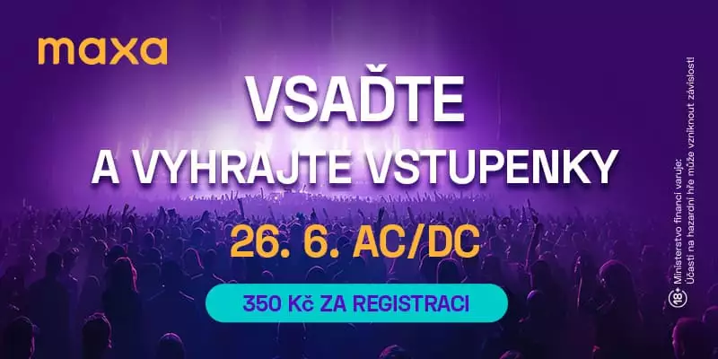 Maxa bonus - vstupenky na AC/DC