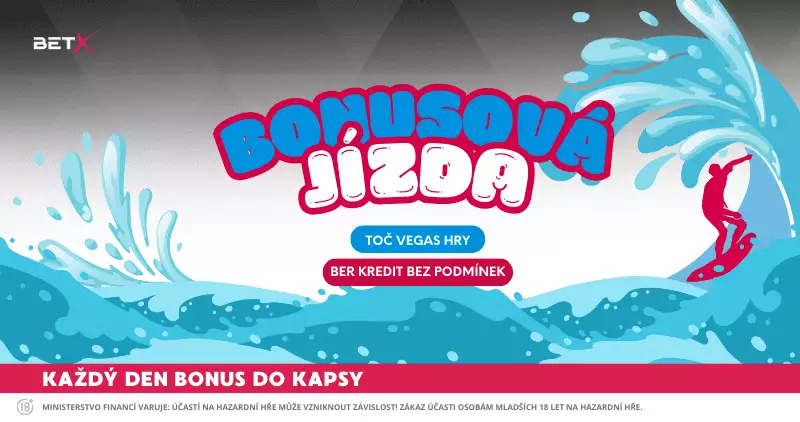 BETX bonusová jízda
