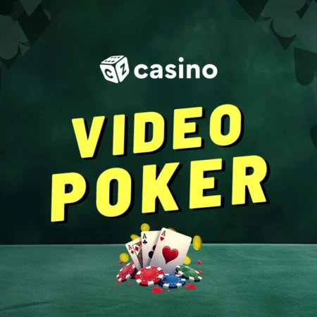 Video poker – Vše o oblíbené karetní hře, která se pyšní vysokým RTP