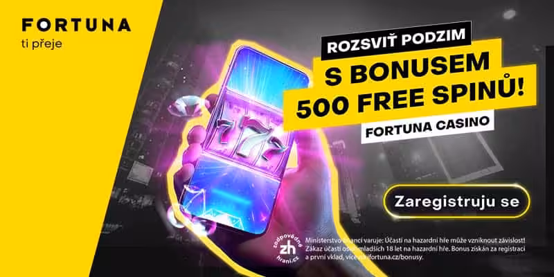 Fortuna 500 free spinů