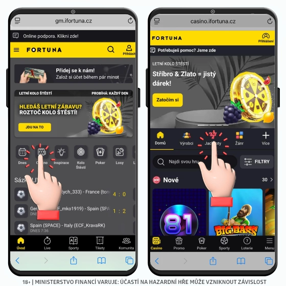 Fortuna Jackpot ve Vegas