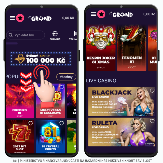 Online live casino Grandwin