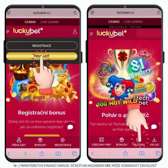 LuckyBet věrnostní program
