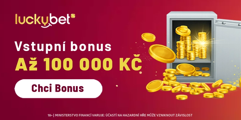 Luckybet vstupni bonus 100 000 Kč