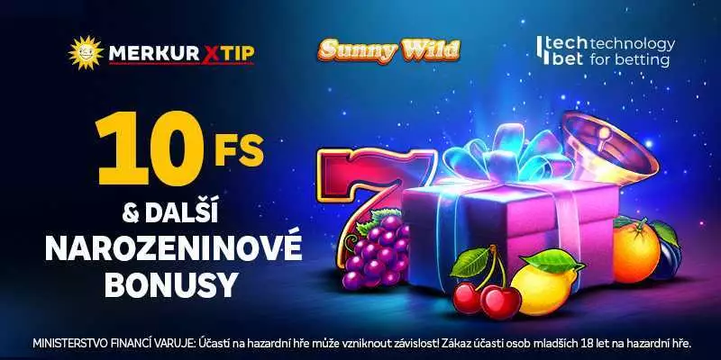 MerkurXtip narozeninové free spiny