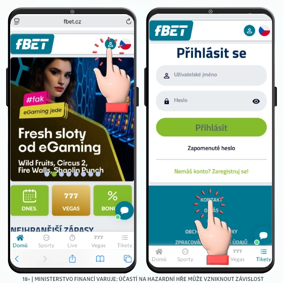 fBET kontakt
