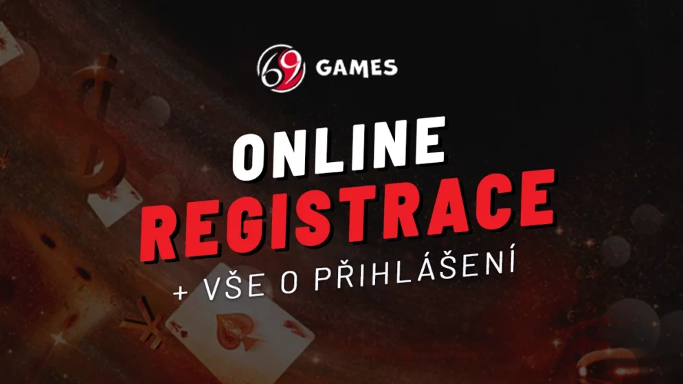 69Games registrace + přihlášení – Obrázkový návod s 69 free spiny zdarma