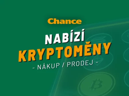 Chance kryptoměna 2025 – Nakupte bitcoin či ethereum ze svého účtu!